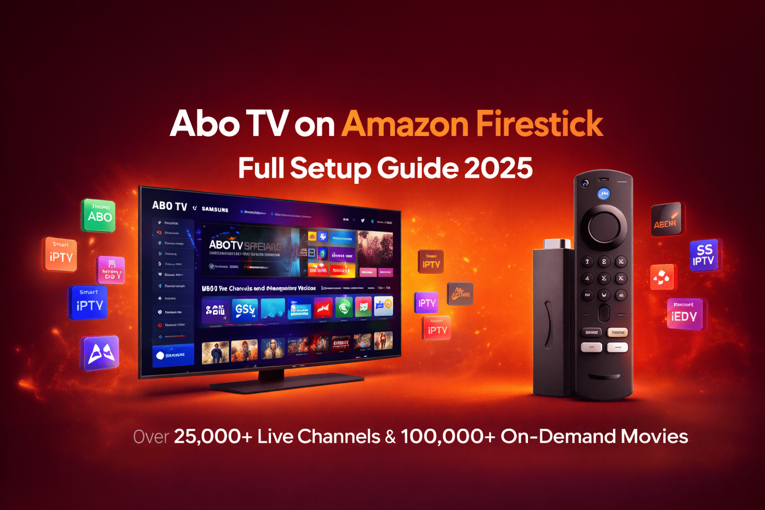 Abo TV IPTV streaming on Amazon Firestick and Fire TV Stick 4K